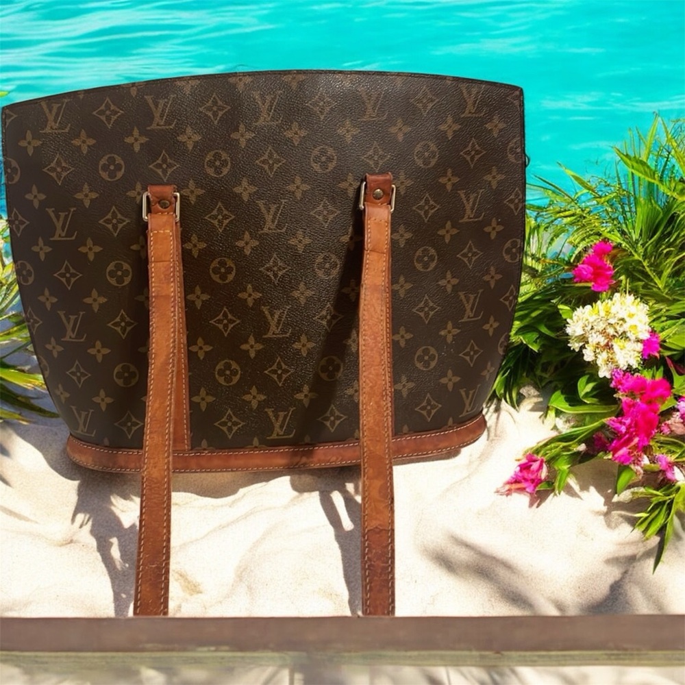 Louis Vuitton Dark Brown Monogram Tote